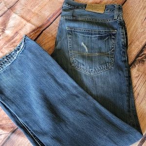 Hollister- button fly jeans